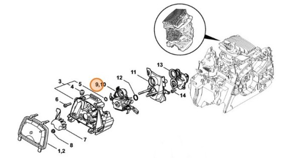 Карбюратор (11391200625)