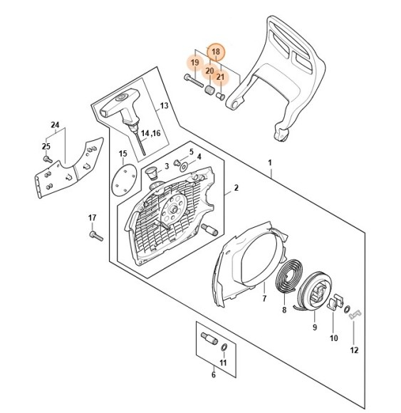 Пристрій для захисту рук STIHL 11427909101