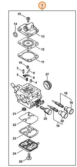 Карбюратор 1137/17 (11371200617)