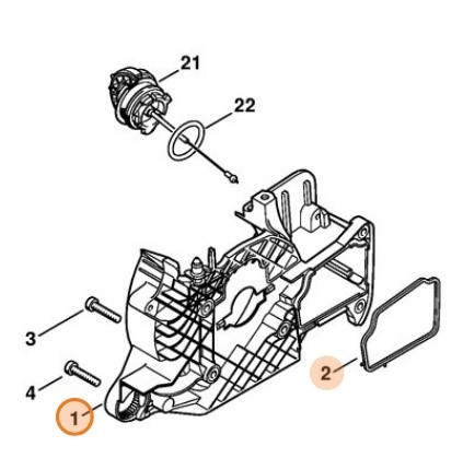 Корпус вентилятора STIHL 11330801802