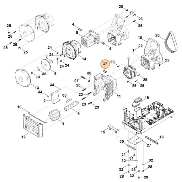 Різьбова втулка STIHL 60097083800