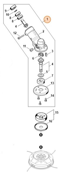 Редуктор STIHL 41486400108
