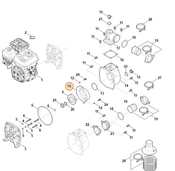 Впускной канал (VB047611200)