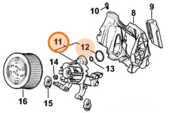 Корпус фильтра (11401402803)