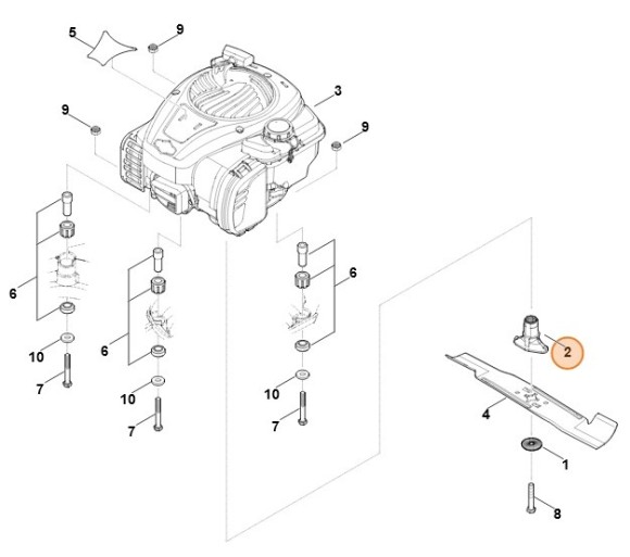 Гильза для ножа (00007025005)