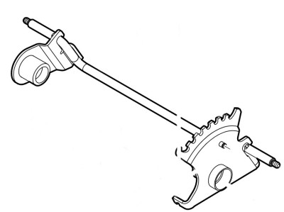 Задняя ось (63647002410)