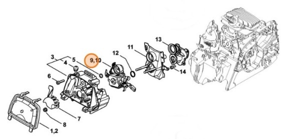 Карбюратор 1139/24 (11391200624)