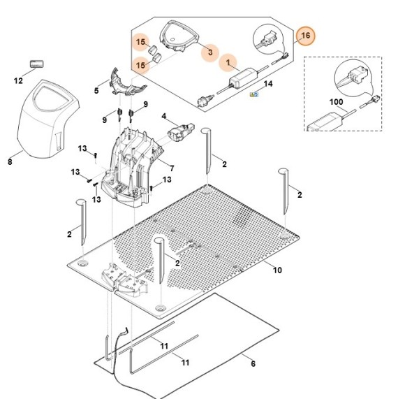Комплект для модификации зарядной станции (EUR) (63010071030)
