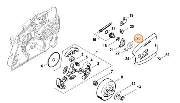 Опора STIHL 11246644500