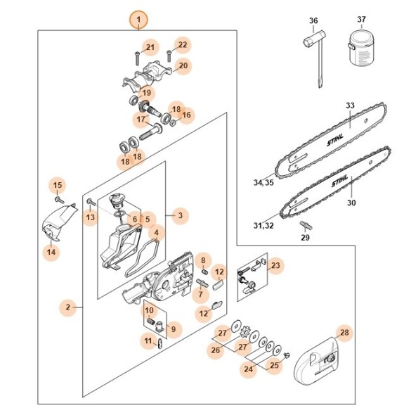 Редуктор STIHL 41826400148