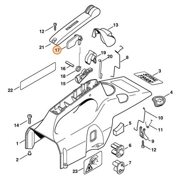Стопорний важіль STIHL 42231820800