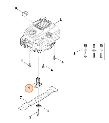 Гильза для ножа (00007025015)