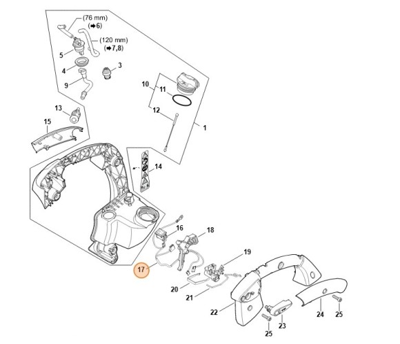 Кабельний жгут STIHL 42414403000