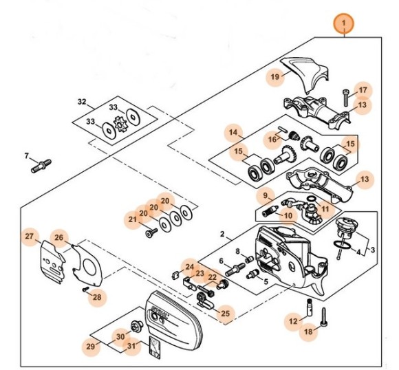 Передача STIHL 41826400150