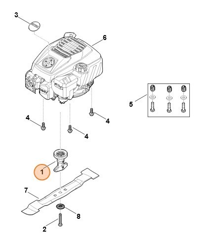 Гильза для ножа (00007025016)