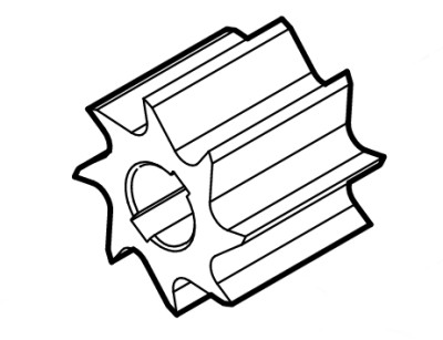 Валик ножа STIHL 60097025700