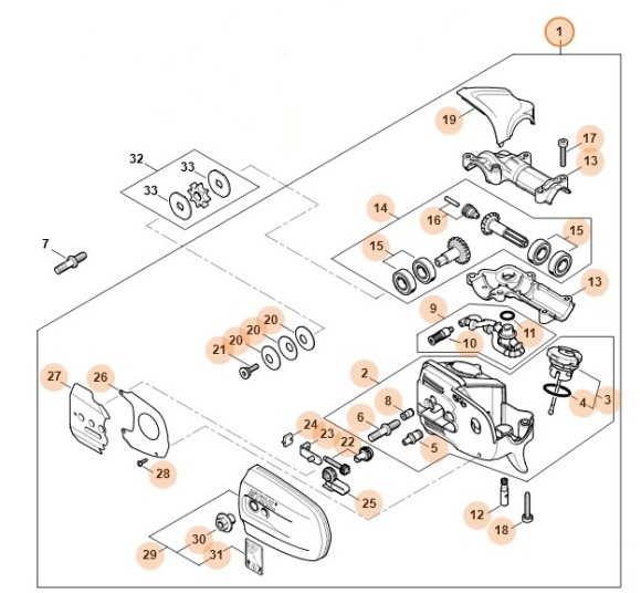 Редуктор STIHL 41826400152