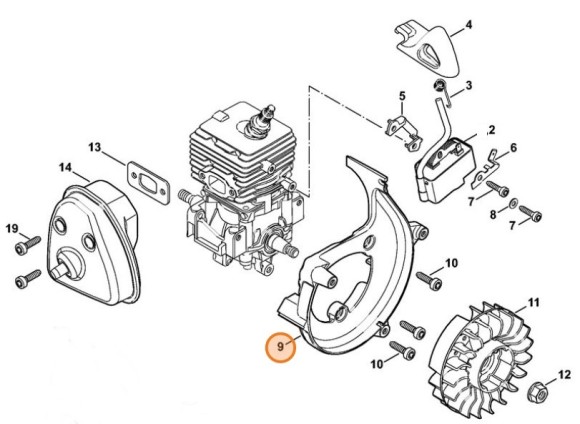 Спіральний корпус STIHL 42410841100
