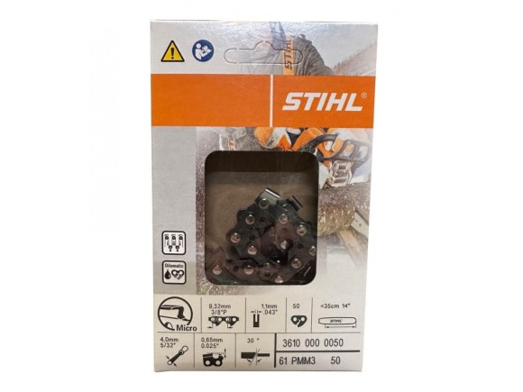 Цепь STIHL 61 PMM3, 35 см, 3/8", 1,1 мм, 50 z (36100000050)