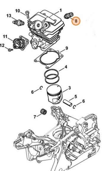 Декомпрессионный клапан (11430209400)