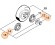 Комплект клапанов STIHL 00040071025