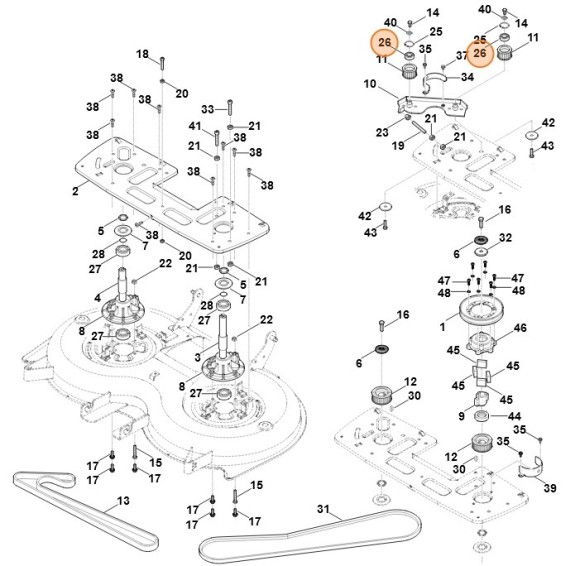 Роликовий підшипник 6202-2RS STIHL 95030036527