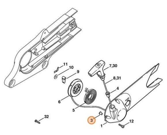 Заклепка трубчатая 6,5х0,5х6,8 (94168686630)
