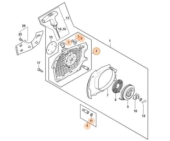 Корпус вентилятора (11420801800)