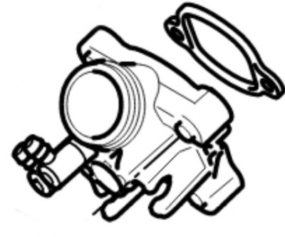 Корпус модуль впорскування STIHL 11471304504