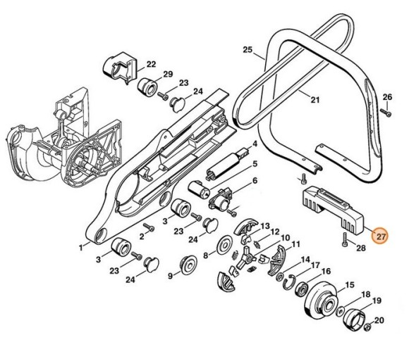 Опора STIHL 42237917600