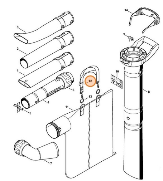 Лямка STIHL 42277109003