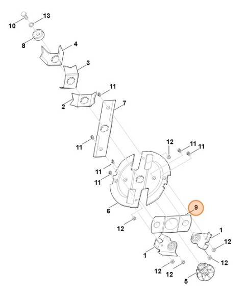 Демпферная пластина (60117061500)