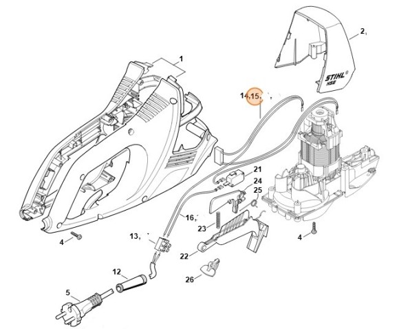 Кабельний жгут STIHL 48184403000