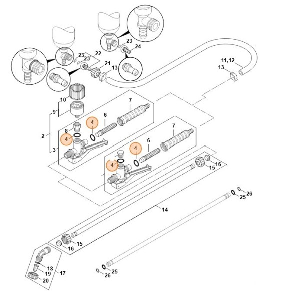 Уплотнительное кольцо круглое 15,54х2,62 (96459457570)