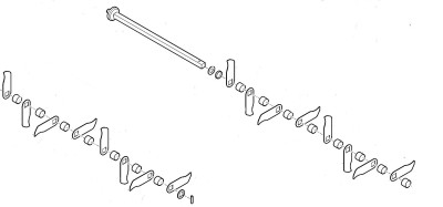 Ножевий валик в зборі STIHL 62917003501