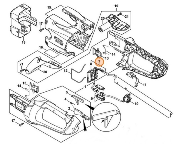 Кабельний джгут STIHL 48574403001
