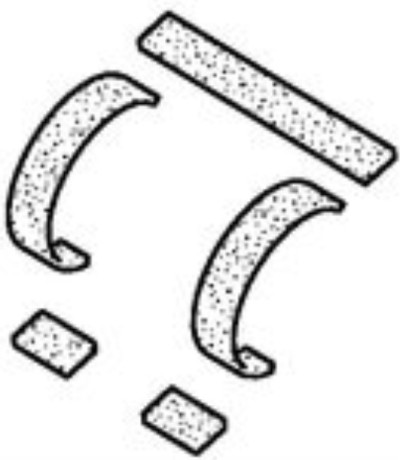 Комплект ущільнень STIHL 45210071600