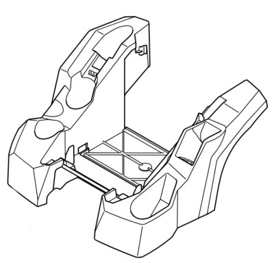 Нижня частина корпусу STIHL 49507981703 Нижня частина корпусу STIHL 49507981703