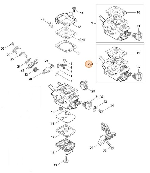 Карбюратор 1145/27 (11451200627)