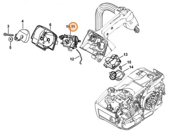 Карбюратор 1145/27 (11451200627)