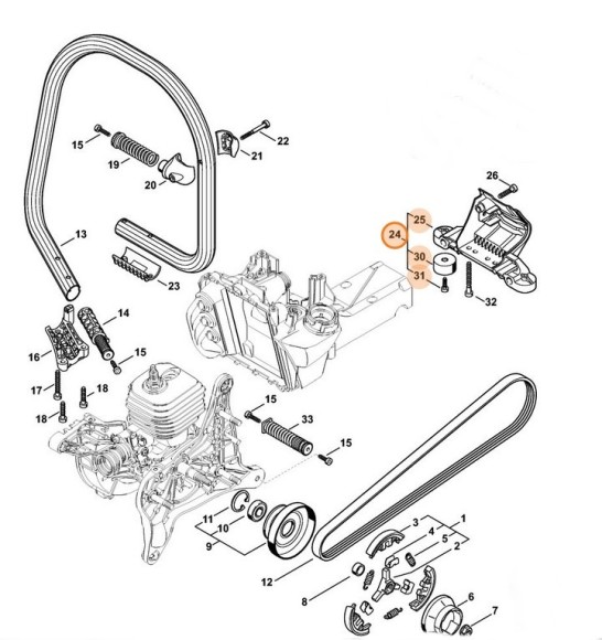 Опора STIHL 42387907605