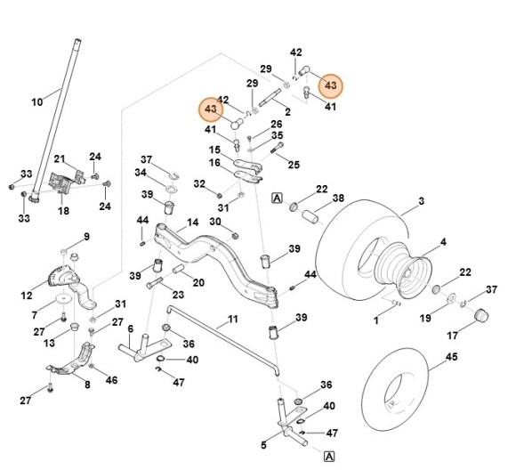 Сферичний вкладиш В15 STIHL 96660037024