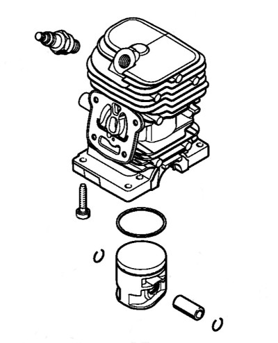 Цилиндр с поршнем O 38 мм (11300201213) Цилиндр с поршнем O 38 мм (11300201213)