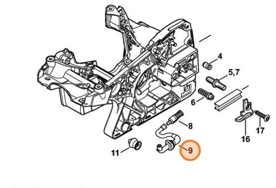 Шланг STIHL 11436479401