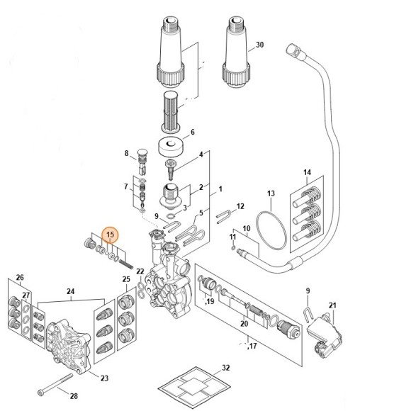 Вставка клапана (49505103500)