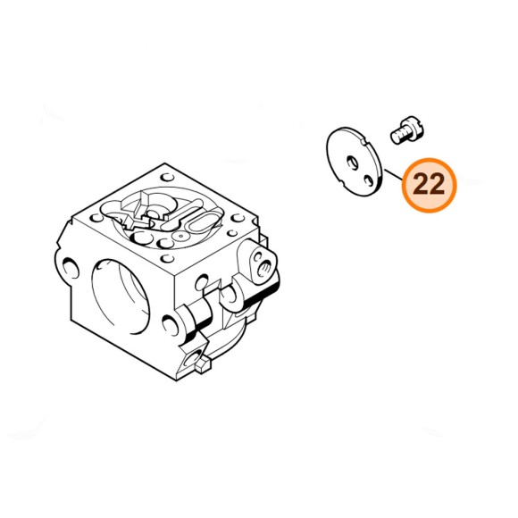 Дроссельная заслонка STIHL (11301213302)