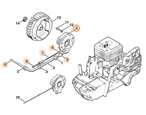 Модульна плата STIHL 11084000800