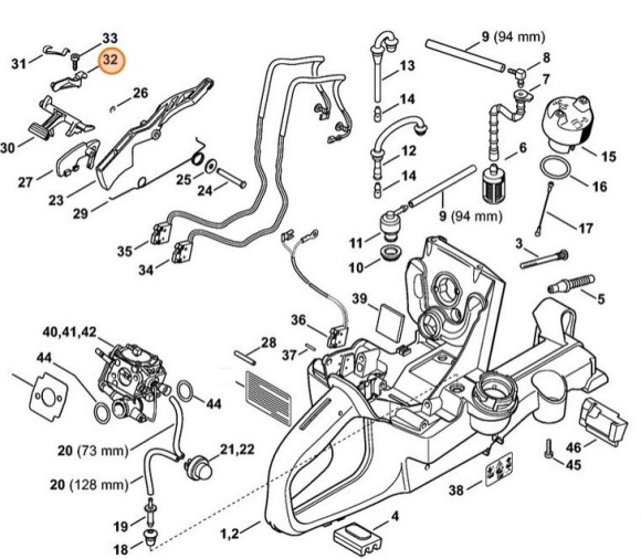 Підшипник STIHL 42241824400