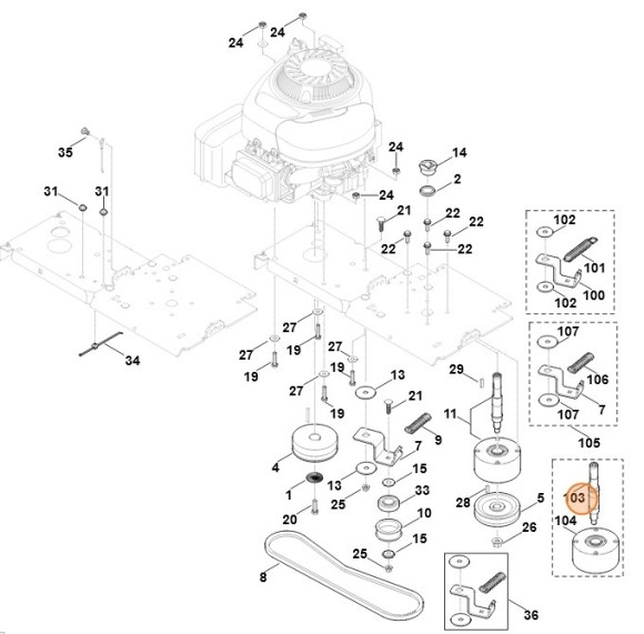 Роликовый нож (60127020700)