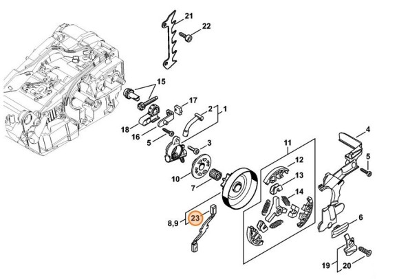 Стопорный штифт (00008935904)